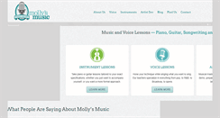 Desktop Screenshot of mollysmusic.org